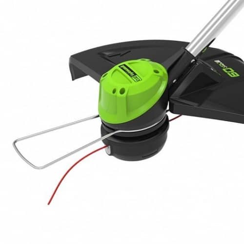 Купить Триммер Greenworks GD60LTK2 аккумуляторный бесщеточный с аккумулятором 2Ач и зарядным устройством по низкой цене