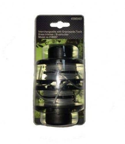 Купить Катушка Greenworks 2905407 с леской для бесщеточного триммера G-MAX 40V 2 шт. по низкой цене