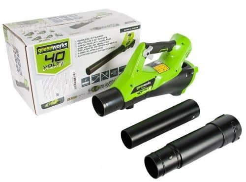 Купить Воздуходувка Greenworks G40AB аккумуляторный без аккумулятора и зарядного устройства по низкой цене