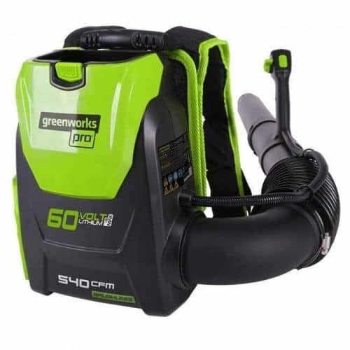 Купить Воздуходувка Greenworks GD60BPB аккумуляторный ранцевый без аккумулятора и зарядного устройства по низкой цене