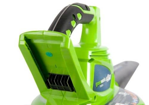 Купить Воздуходувка-пылесос Greenworks GD40BV аккумуляторный без аккумулятора и зарядного устройства по низкой цене