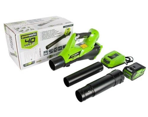 Купить Воздуходувка Greenworks G40ABK4 аккумуляторный по низкой цене