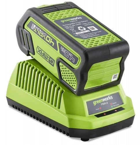 Купить Воздуходувка-пылесос Greenworks GD40BVK4 аккумуляторный по низкой цене