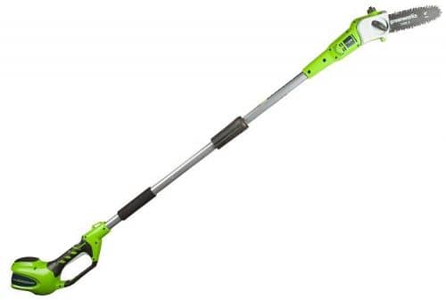 Купить Высоторез Greenworks G40PS20 сучкорез аккумуляторный без аккумулятора и зарядного устройства по низкой цене