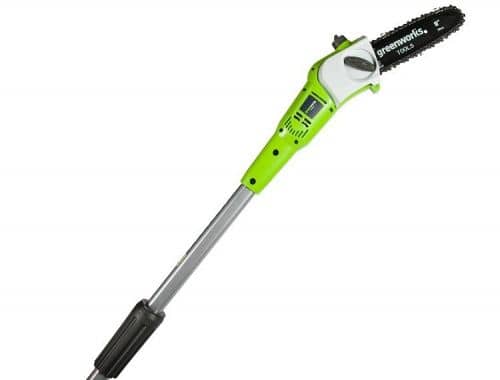 Купить Высоторез Greenworks G40PS20 сучкорез аккумуляторный без аккумулятора и зарядного устройства по низкой цене