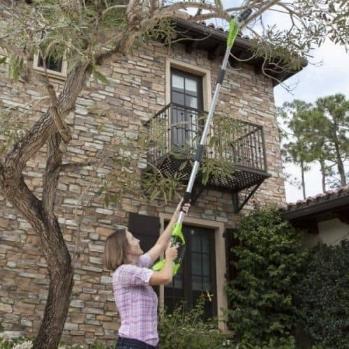 Купить Высоторез Greenworks G24PS20 сучкорез аккумуляторный без аккумулятора и зарядного устройства по низкой цене