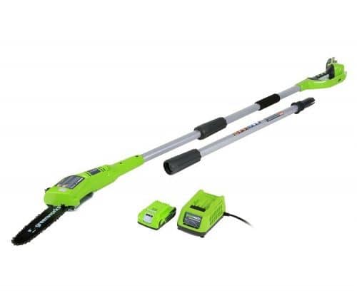 Купить Высоторез Greenworks G24PS20 сучкорез аккумуляторный по низкой цене