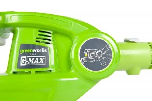 Купить Кусторез Greenworks G40PH51 аккумуляторный телескопический без аккумулятора и зарядного устройства по низкой цене