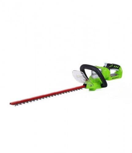 Купить Кусторез Greenworks Deluxe G24HT57 аккумуляторный без аккумулятора и зарядного устройства по низкой цене
