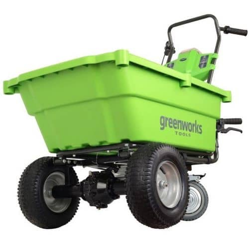 Купить Тележка Greenworks G-Max 40V G40GCK4 садовая самоходная по низкой цене