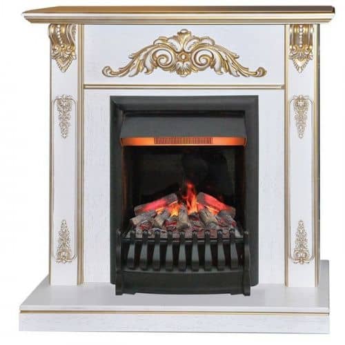 Купить Электрокамин Real Flame Anita WTG c очагом 3D Oregan по низкой цене