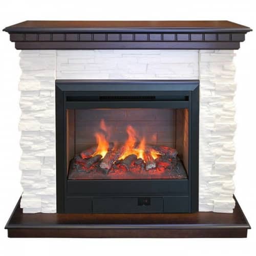 Купить Электрокамин Real Flame Elford HL c очагом 3D Helios по низкой цене