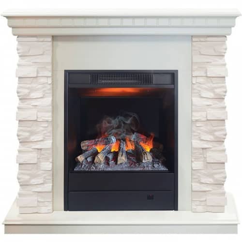 Купить Электрокамин Real Flame Elford STD/EUG/VL WT c очагом 3D Eugene по низкой цене