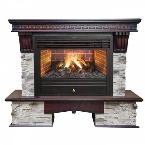 Купить Электрокамин Real Flame Rockland 26/HL c очагом 3D Novara по низкой цене