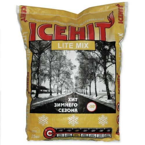 Купить Реагент Icehit Lite Mix противогололедный 25 кг по низкой цене