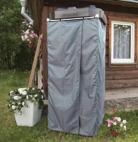 Купить Кабина Экопром Rostok душевая сборная без бака серая по низкой цене