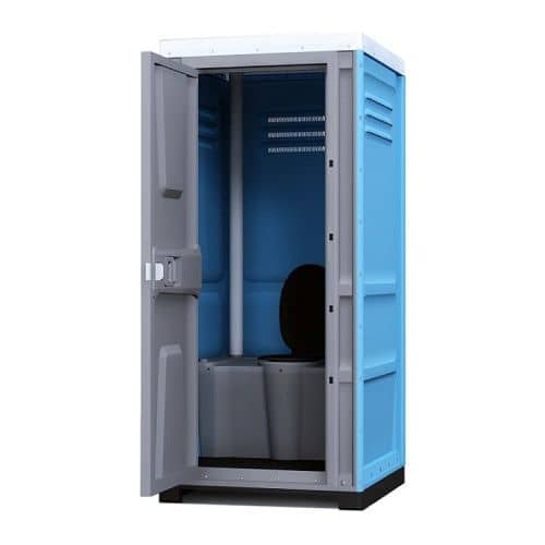 Купить Кабина Lex Group Toypek туалетная синяя собранная по низкой цене