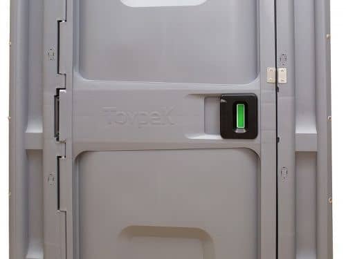 Купить Кабина Lex Group Toypek туалетная синяя собранная по низкой цене