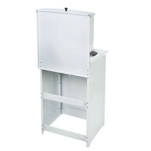 Купить Умывальник Акватекс мойка из нержавеющей стали с тумбой белый по низкой цене