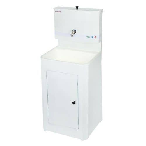 Купить Умывальник Акватекс мойка из пластика с тумбой белый по низкой цене