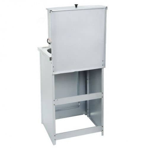 Купить Умывальник Акватекс с электроводонагревателем, с тумбой, мойка из нержавеющей стали белое золото по низкой цене