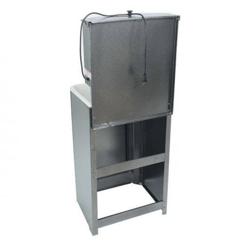 Купить Умывальник Акватекс с электроводонагревателем, с тумбой, мойка из пластика серебро по низкой цене