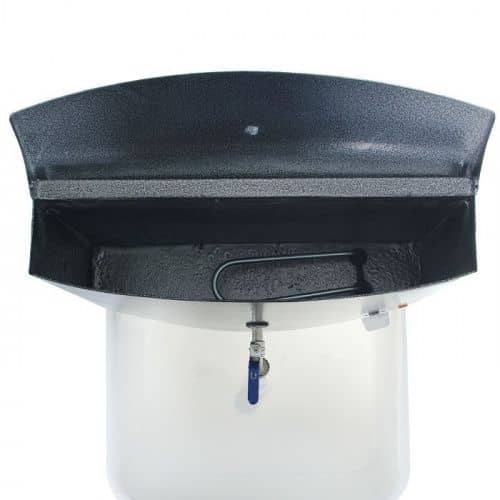 Купить Умывальник Акватекс с электроводонагревателем, с тумбой, мойка из пластика серебро по низкой цене