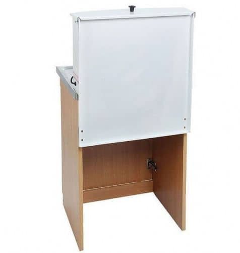 Купить Умывальник Акватекс с электроводонагревателем, мойка из нержавеющей стали с деревянной тумбой по низкой цене