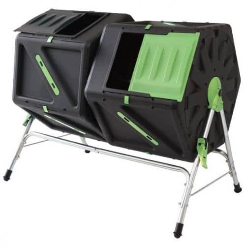 Купить Компостер Helex H821 вращающийся двойной 210 л по низкой цене