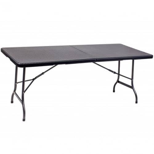 Купить Стол GoGarden Capri 50361 складной черный по низкой цене