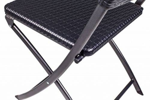 Купить Стул GoGarden Ibiza 50365 складной черный по низкой цене