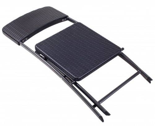 Купить Стул GoGarden Ibiza 50365 складной черный по низкой цене