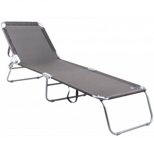 Купить Раскладушка GoGarden Camper 50302 серая по низкой цене