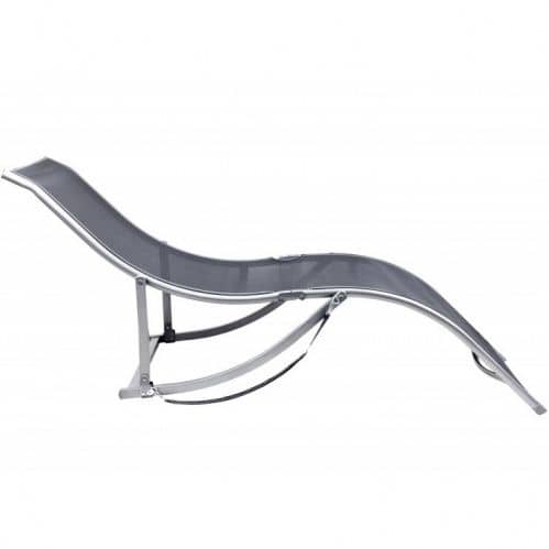 Купить Шезлонг GoGarden Relax 50303 серый по низкой цене