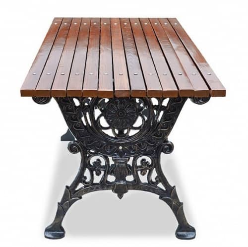 Купить Стол Хоббика Ажурный садовый палисандр 150 см по низкой цене