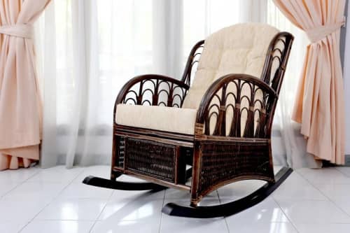 Купить Кресло-качалка Comodo 05/19 Б Браун по низкой цене