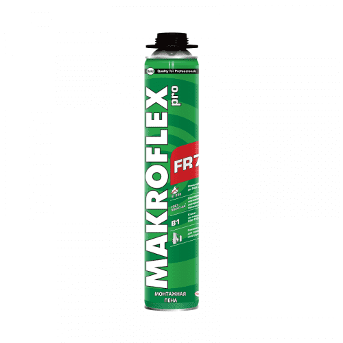 Купить Пена Makroflex Pro FR монтажная, профессиональная, противопожарная 0,75 л по низкой цене