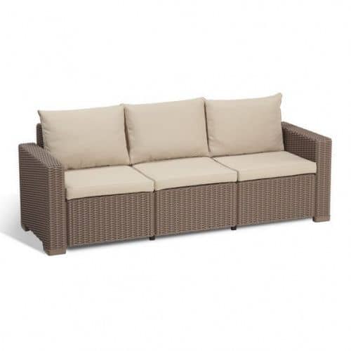Купить Комплект мебели Allibert California 3 Seater капучино - песочный по низкой цене