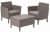 Купить Комплект мебели Allibert Salemo balcony set Капучино-песок по низкой цене