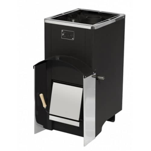 Купить Печь Вулкан Эльбрус 16 Стандарт дровяная с теплообменником по низкой цене