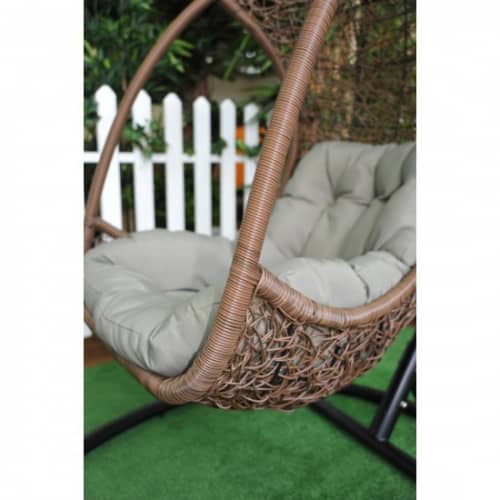 Купить Кресло Albatros подвесное коричневое по низкой цене