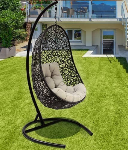 Купить Кресло Easy подвесное черное по низкой цене