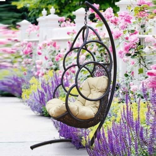 Купить Кресло Galaxy подвесное черное по низкой цене