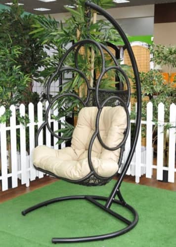 Купить Кресло Galaxy подвесное черное по низкой цене