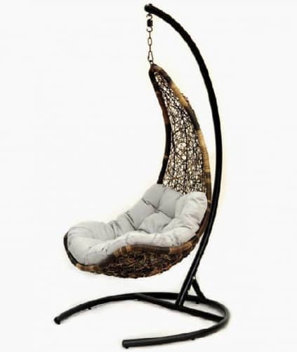 Купить Кресло Wind подвесное коричневое по низкой цене