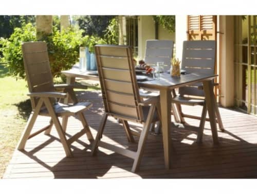 Купить Стол Keter Lima 160 пластиковый Капучино по низкой цене