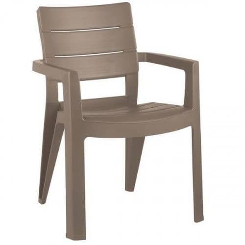 Купить Стул Allibert Ibiza пластиковый Капучино по низкой цене