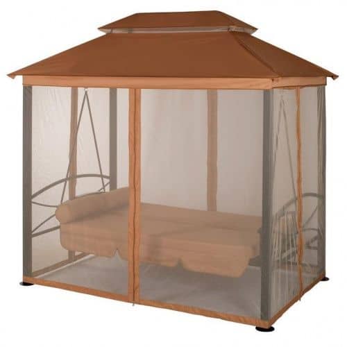 Купить Беседка-качели Удачная Мебель Пальмира Кофейная по низкой цене