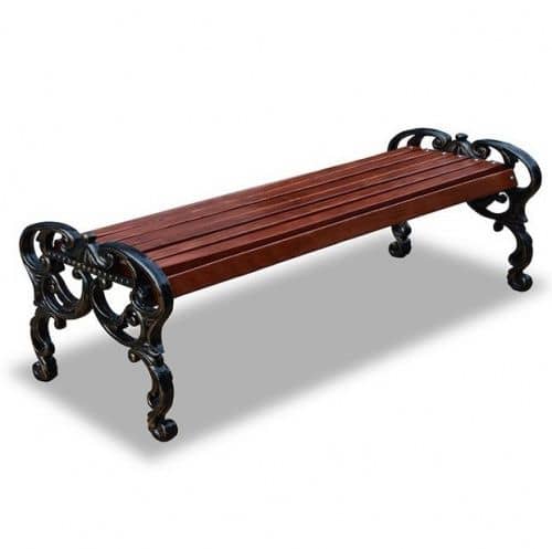 Купить Банкетка Хоббика Трон чугунная палисандр 150 см по низкой цене