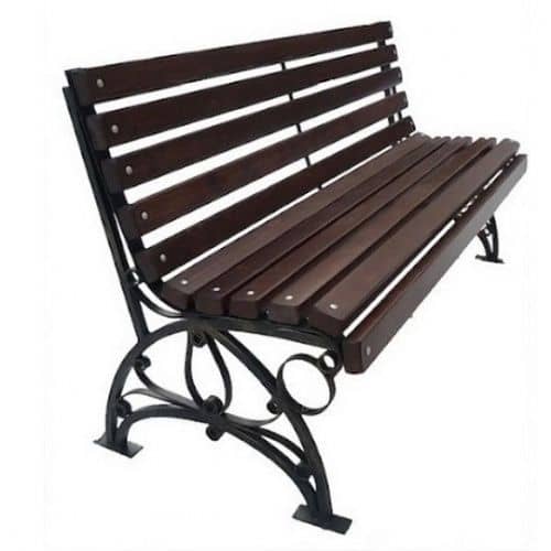 Купить Скамейка Хоббика Флора садово-парковая палисандр 150 см по низкой цене